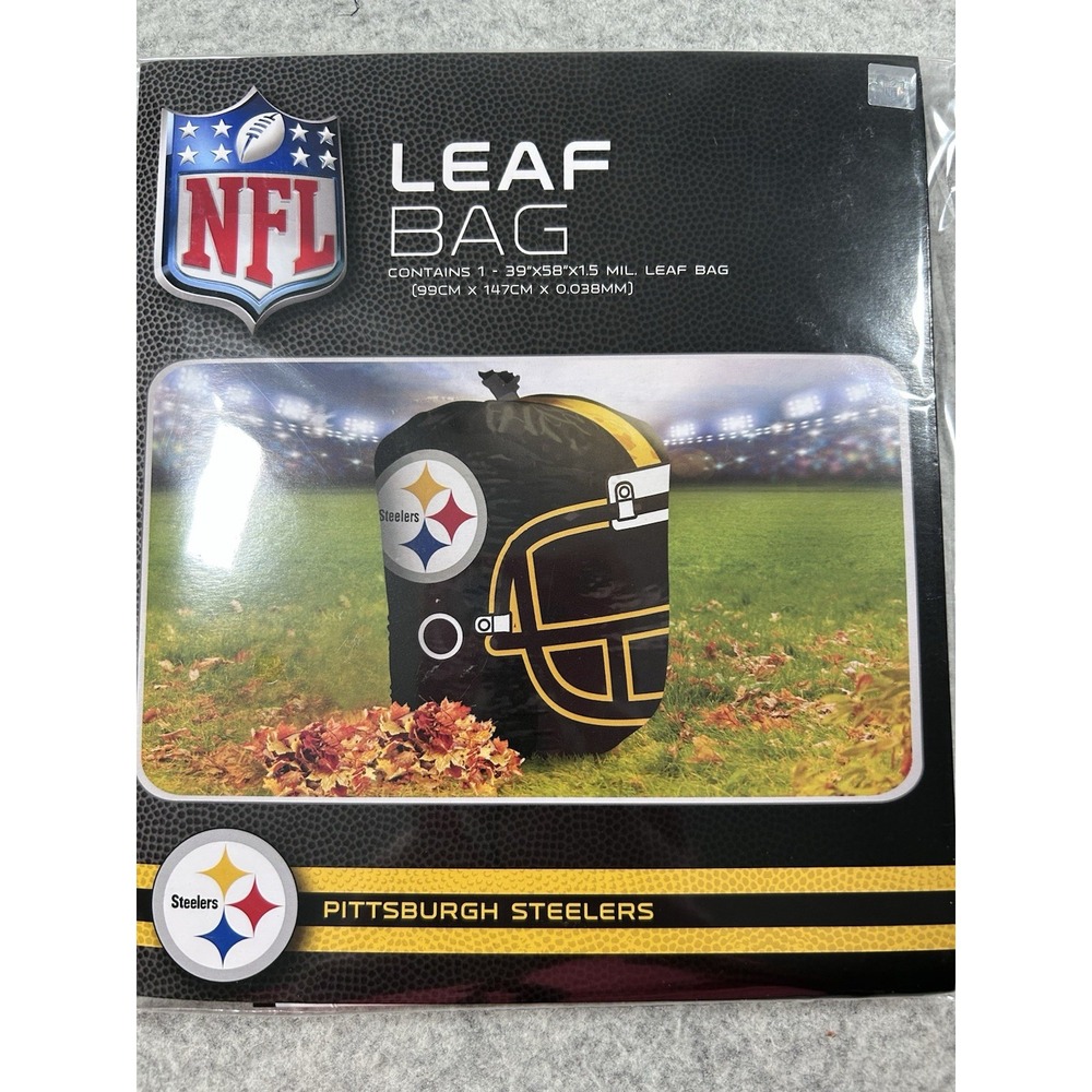 NFL Pittsburgh Steelers Stuff A Helmet Lawn & Leaf Bag